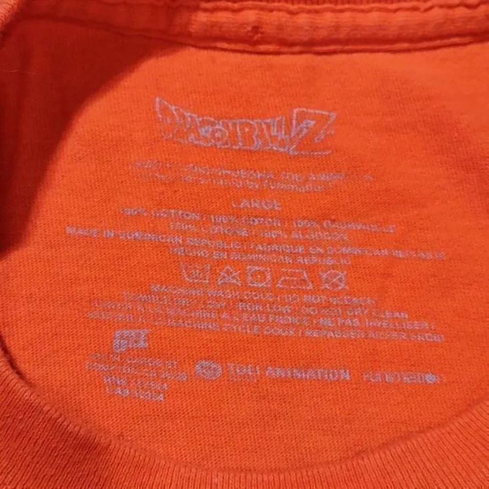 Dragon Ball‎ Z Frieza Saga T-Shirt Orange Sz L - Picture 8 of 10